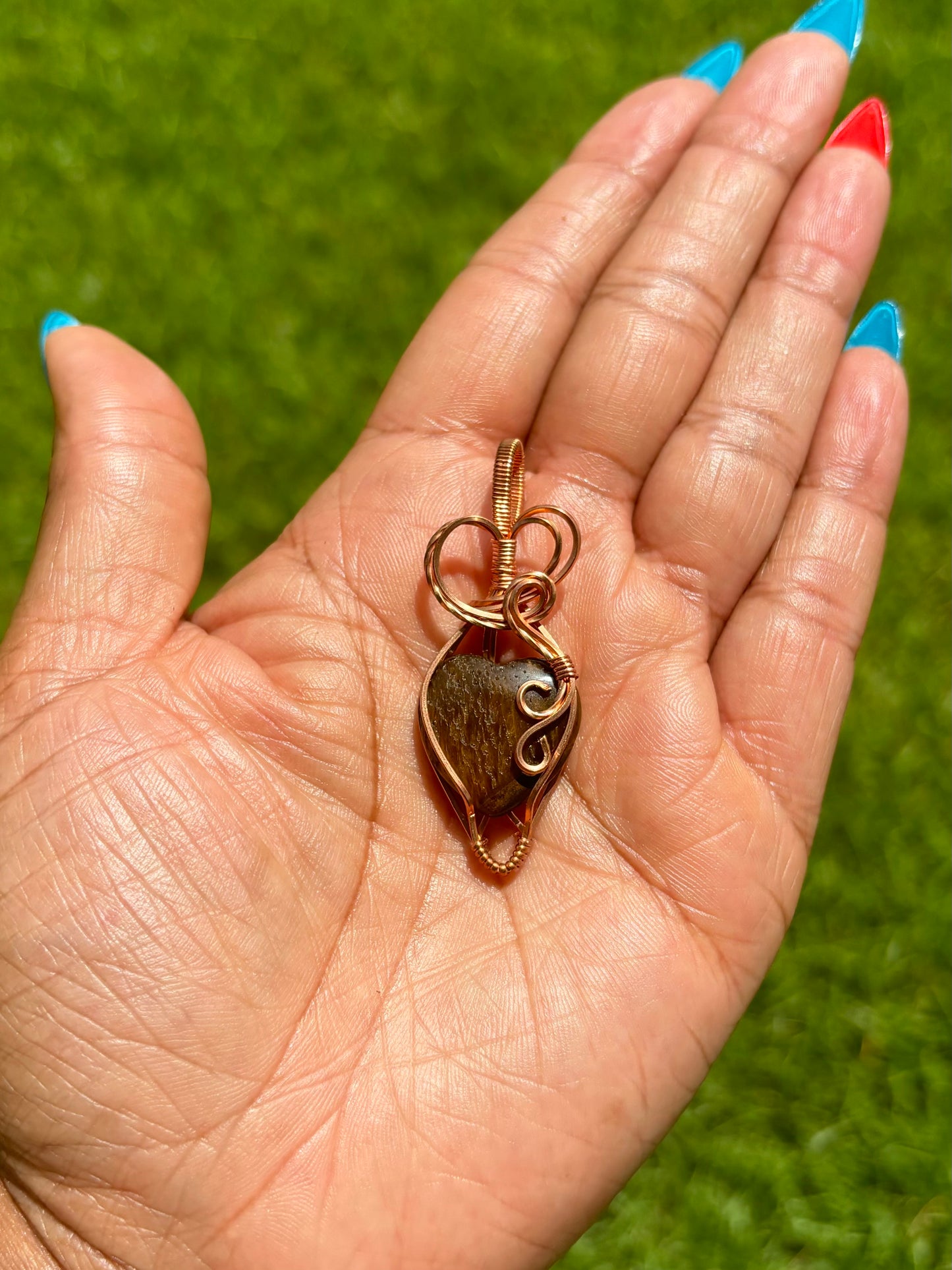 Mini Copper Hearts