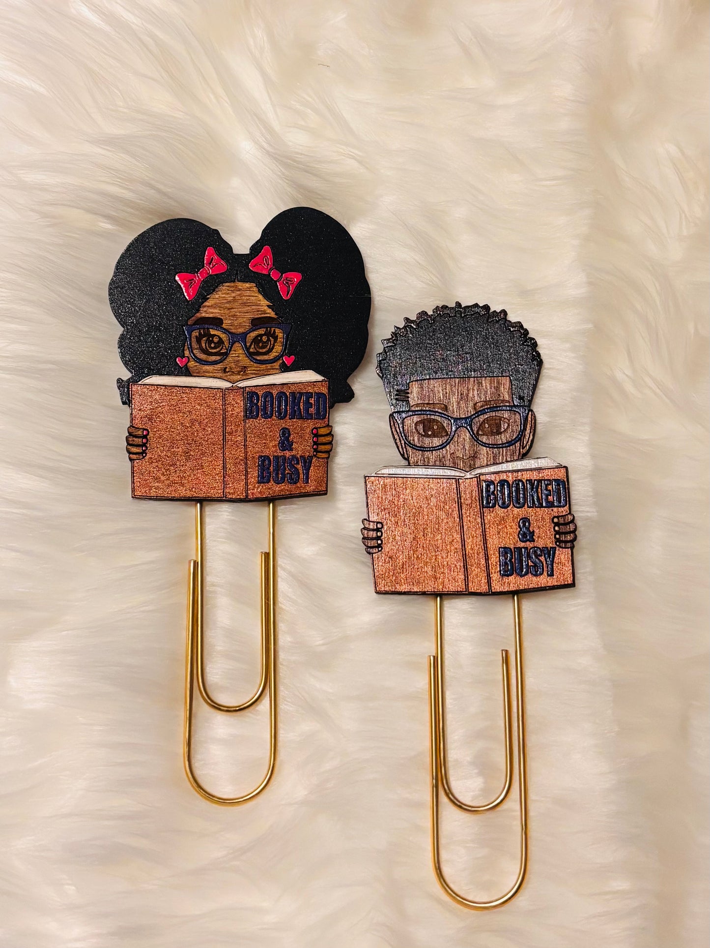 Young Booked & Busy Bookmarks