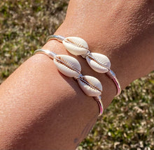Load image into Gallery viewer, Cowrie Shell Cuff Bracelet
