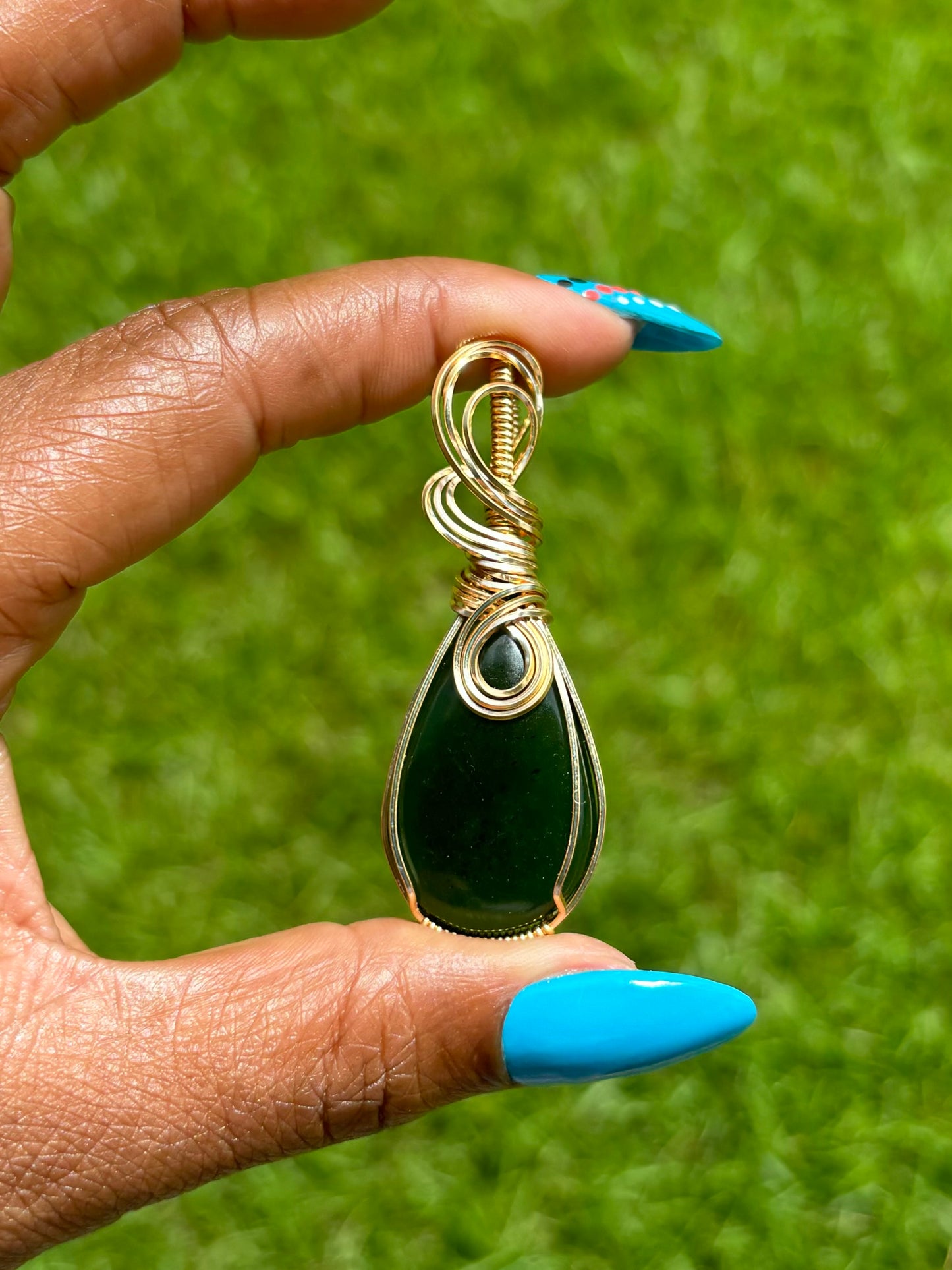 Gold Serpentine Necklace