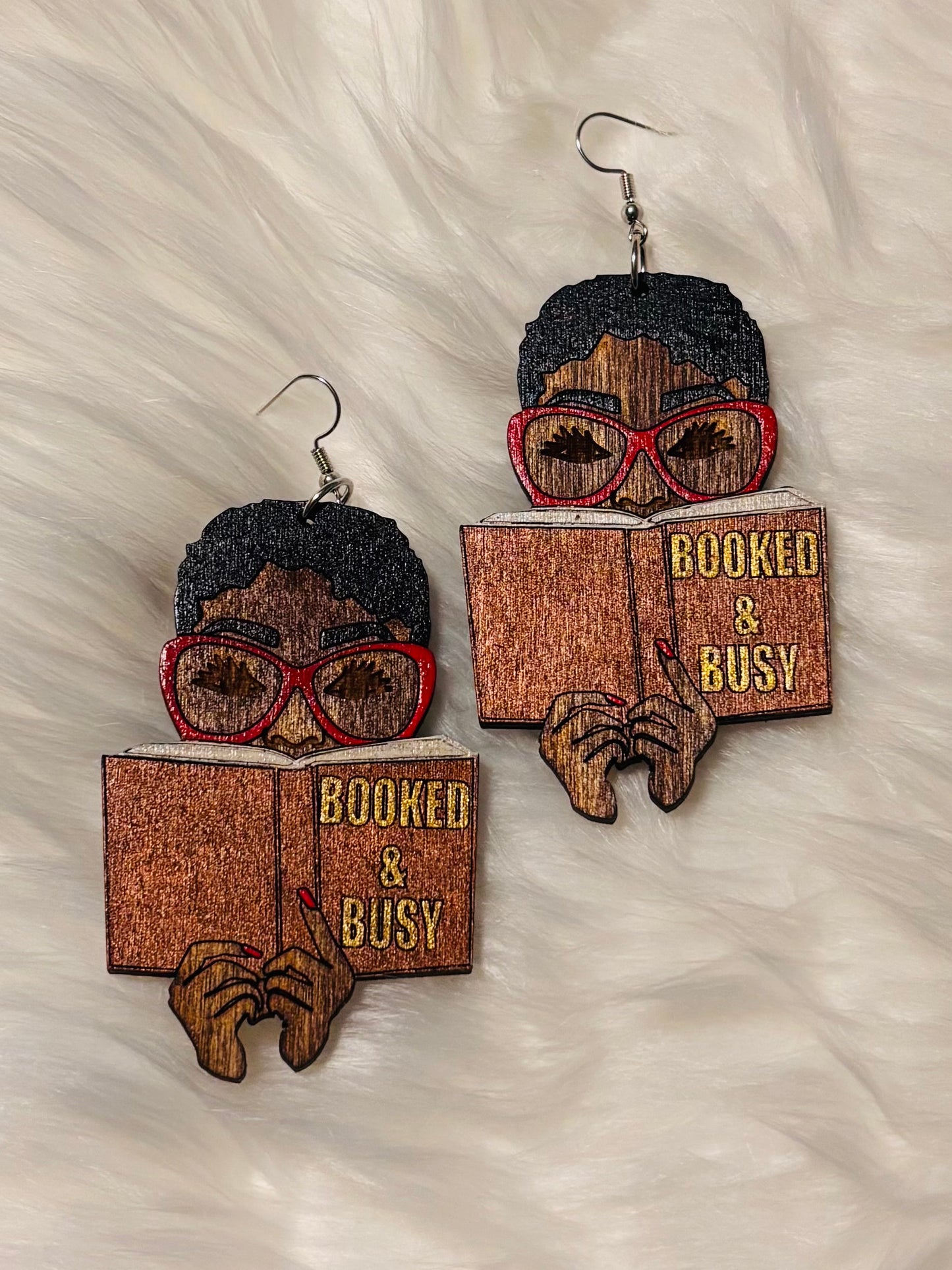 Booked & Busy Earrings