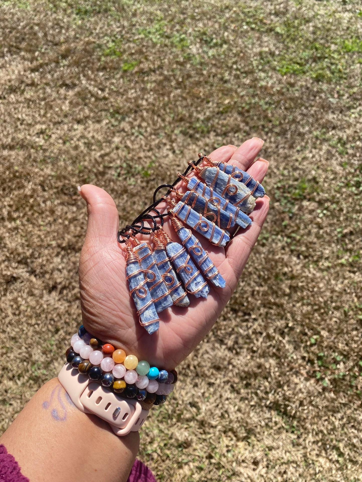 Blue Kyanite Necklace