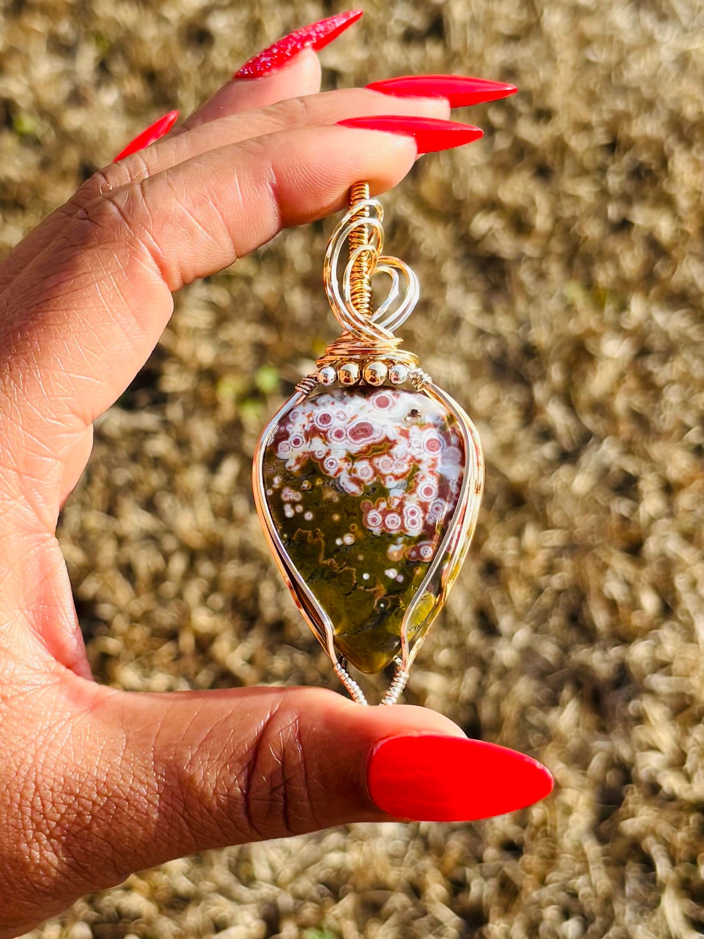 Pink Ocean Jasper
