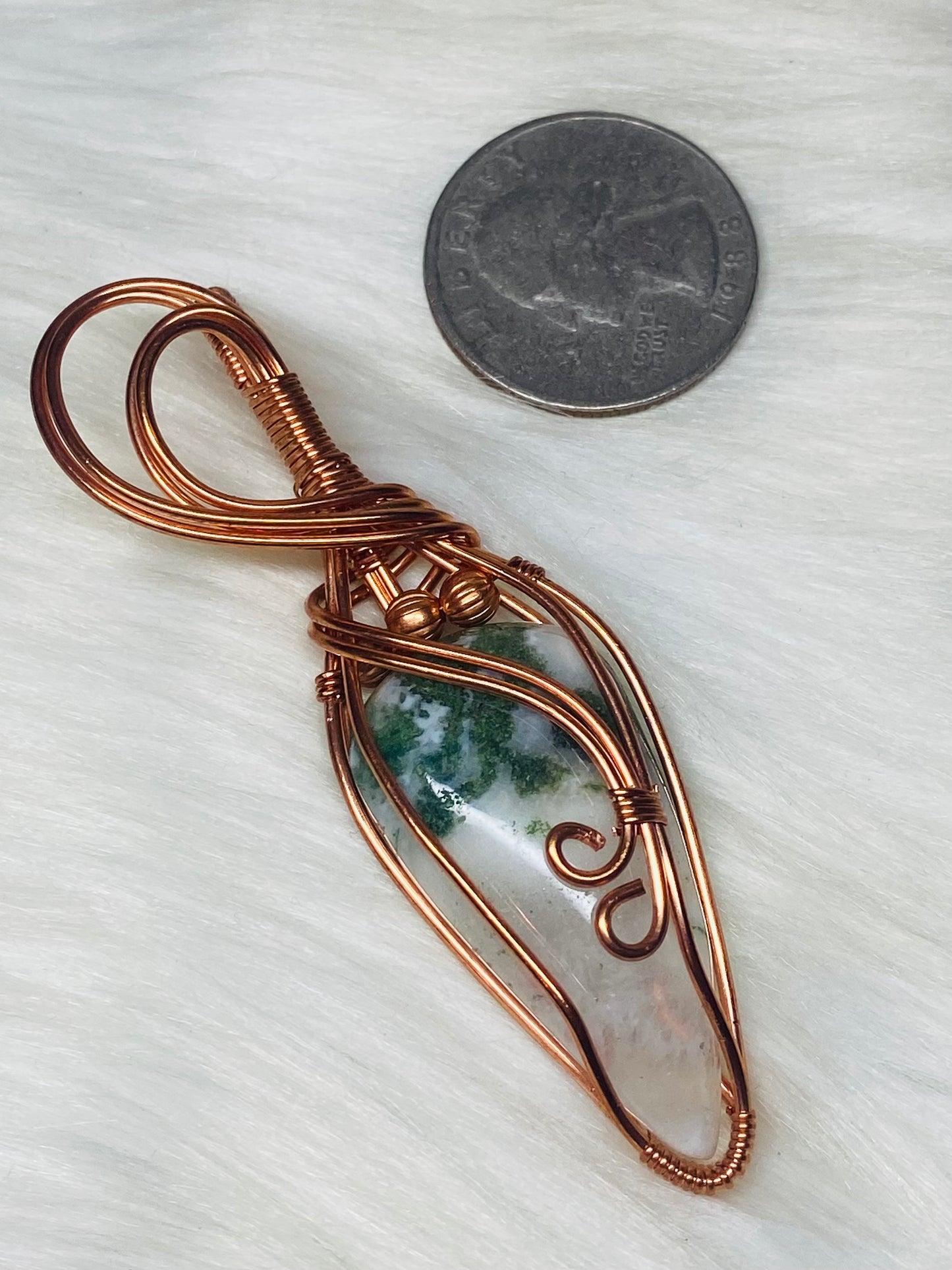 Tree Moss Agate Necklace