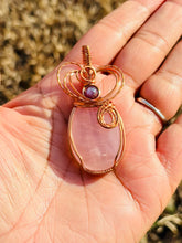 Load image into Gallery viewer, Rose Quartz &amp; Garnet Necklace
