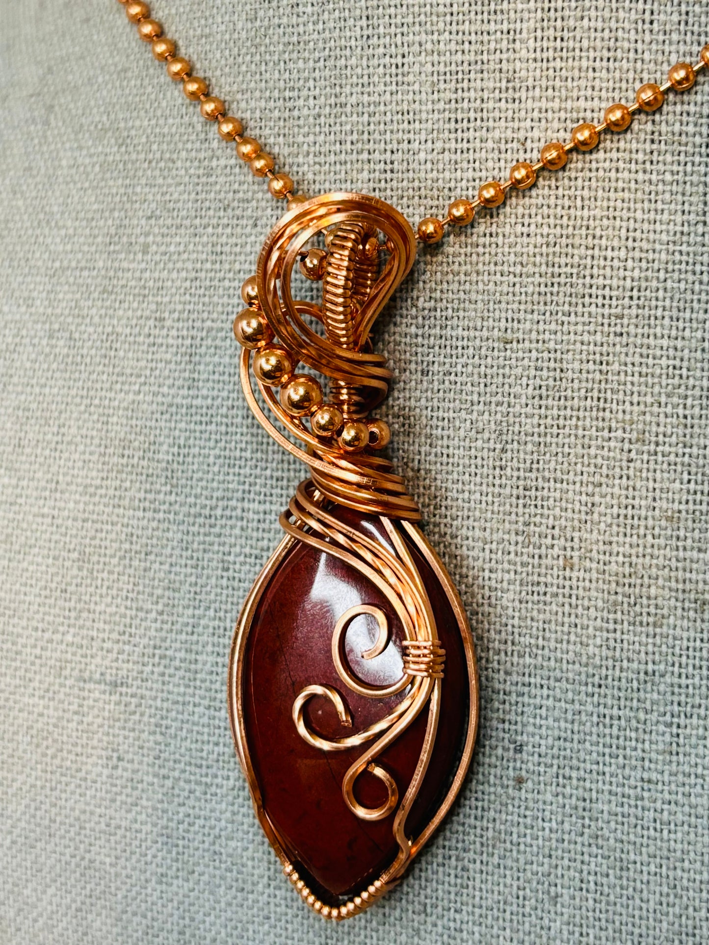 Red Jasper Necklace