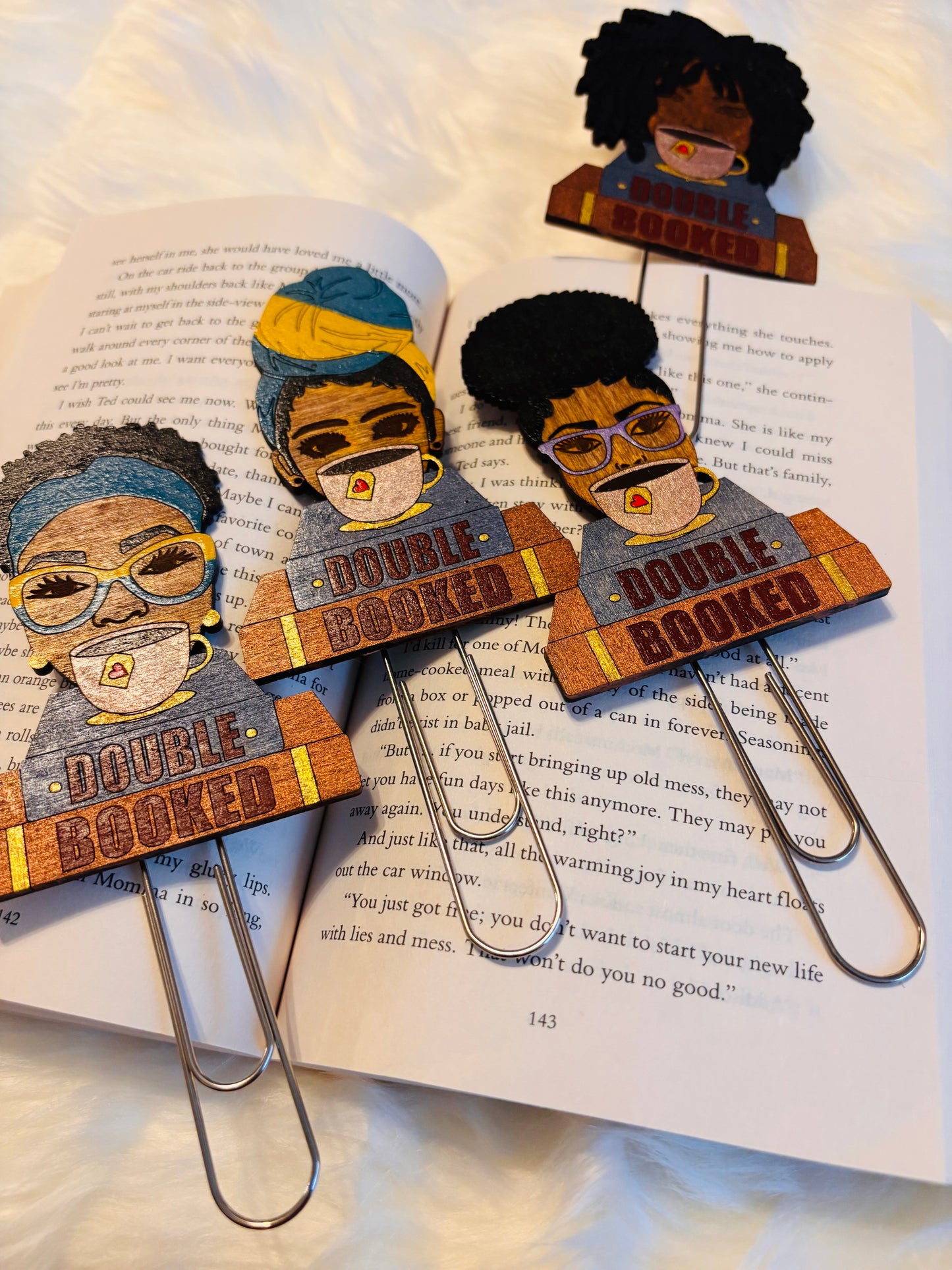 Double Booked Bookmark
