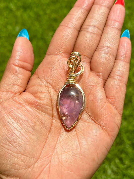 Gold Ametrine Necklace