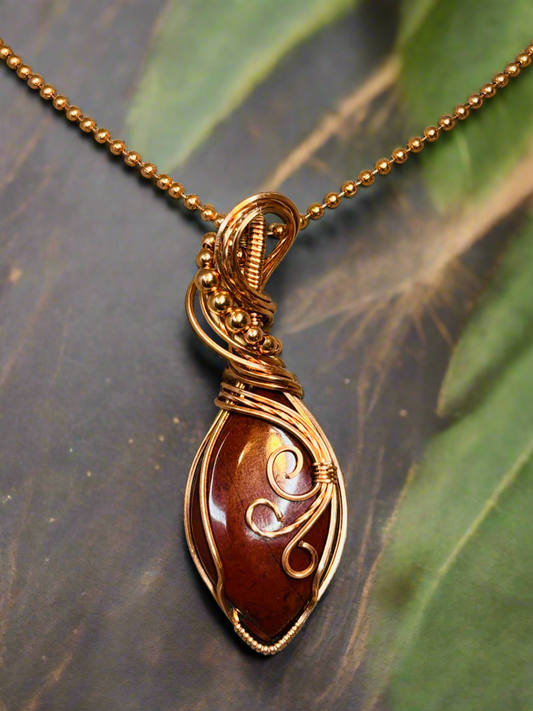 Red Jasper Necklace
