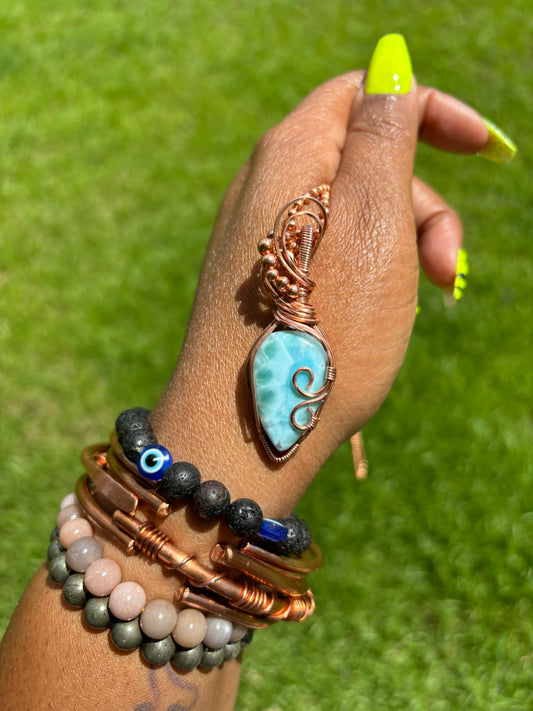 Larimar Necklace