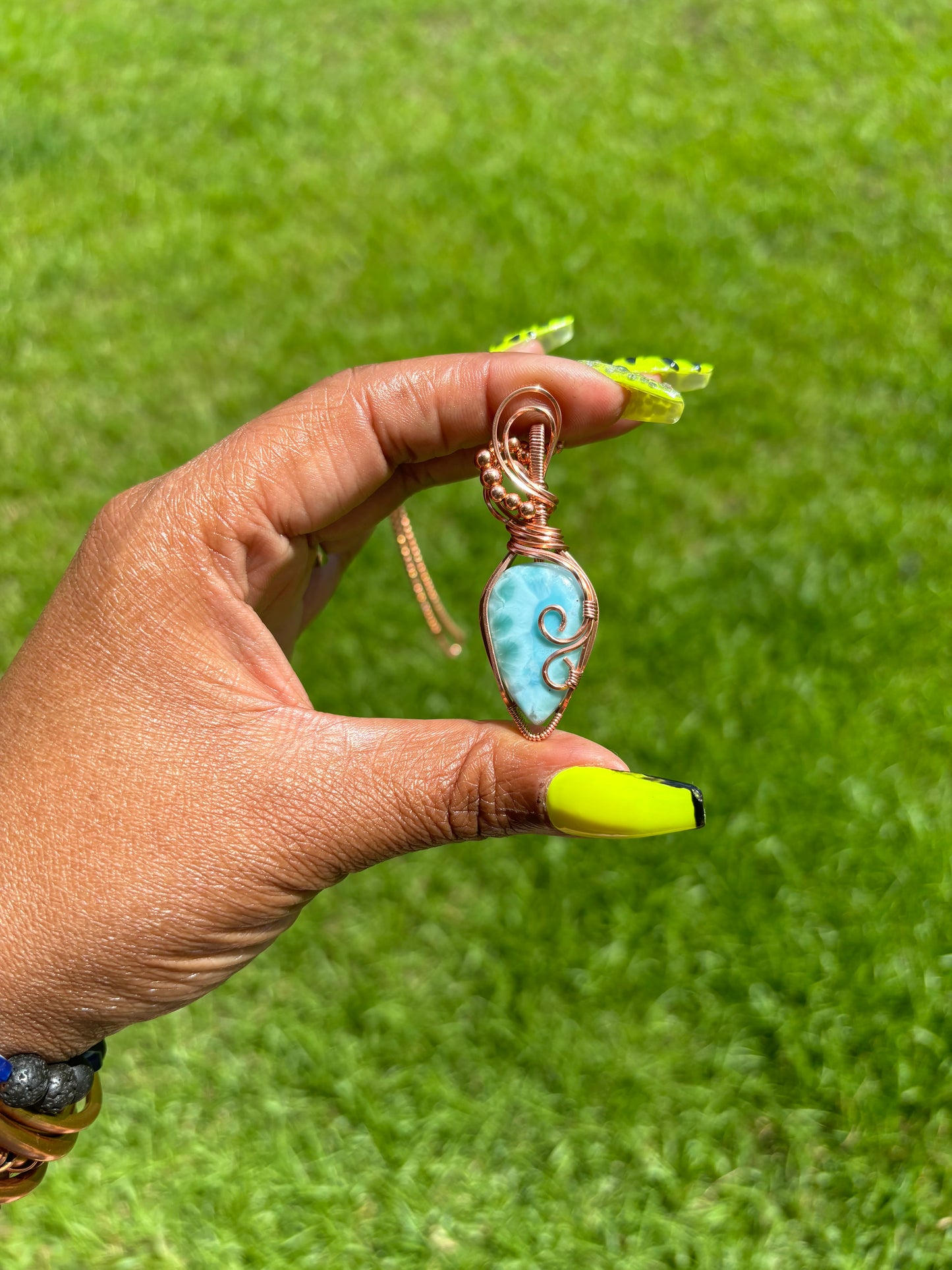 Larimar Necklace