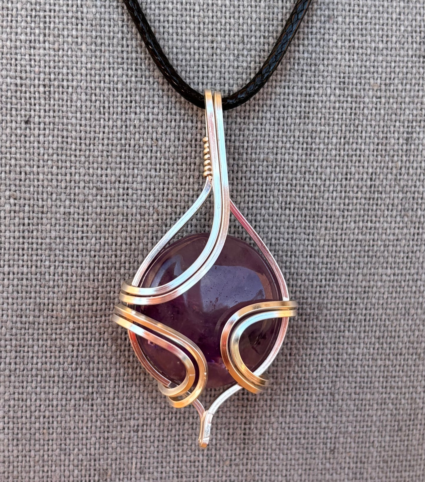 Silver Amethyst Necklace