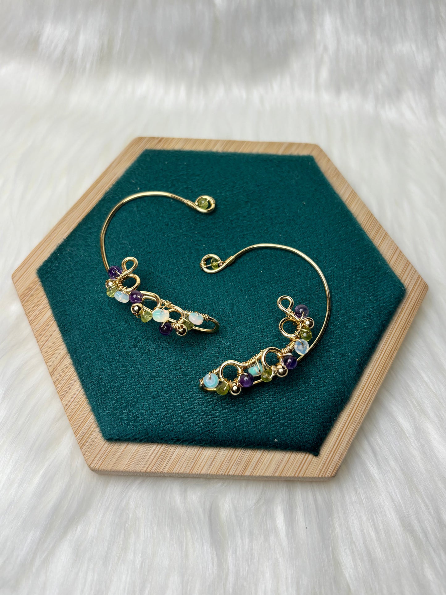 Aurora Bloom Ear Cuffs