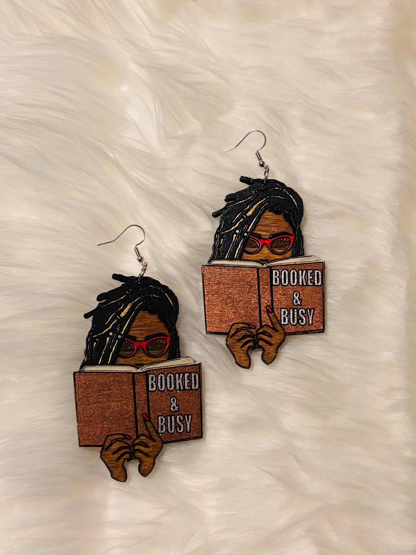 Booked & Busy Earrings