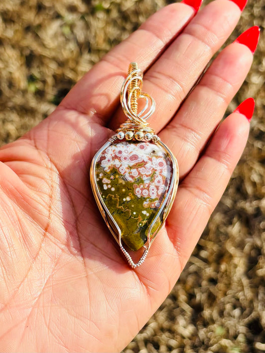 Pink Ocean Jasper