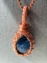 Load image into Gallery viewer, Sodalite Framed Necklace
