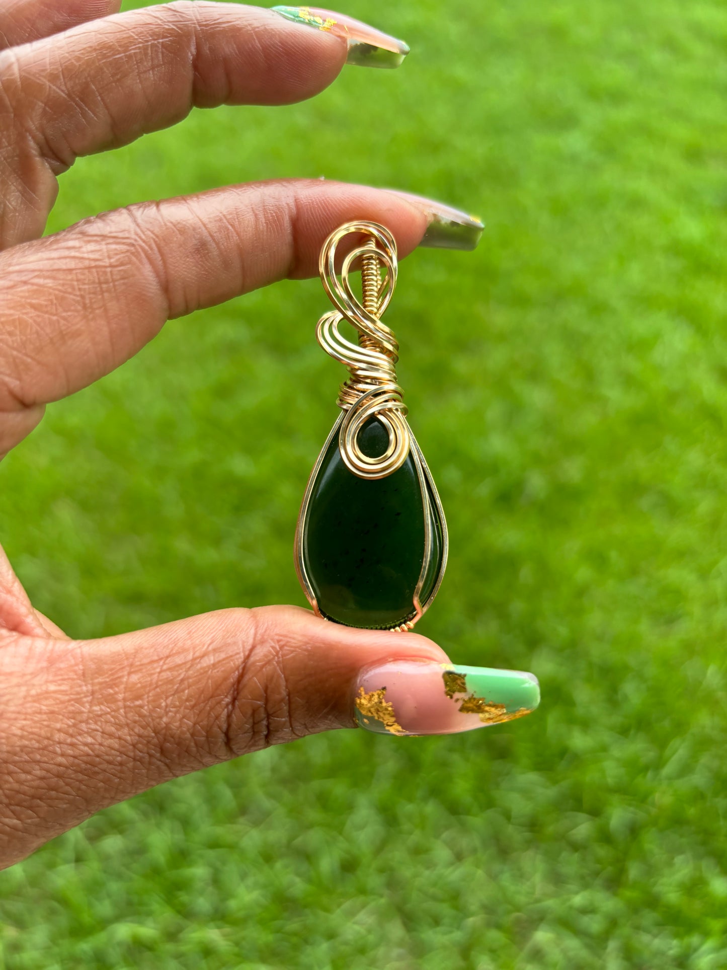 Gold Serpentine Necklace