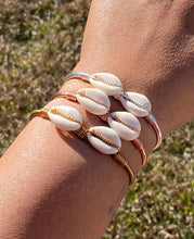 Load image into Gallery viewer, Cowrie Shell Cuff Bracelet
