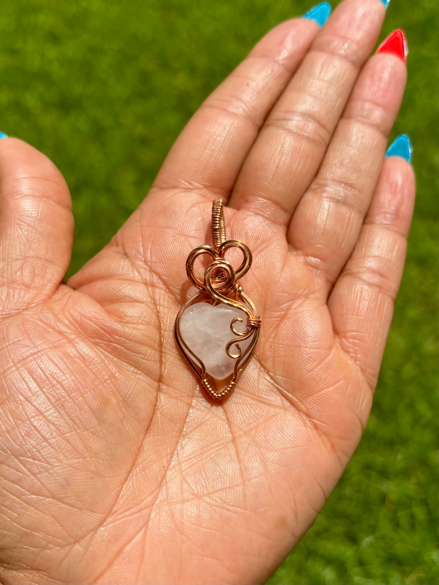 Mini Copper Hearts
