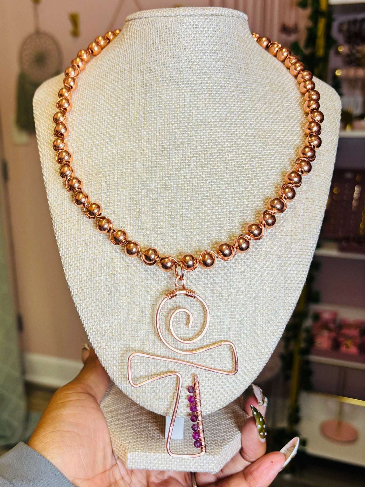 Goddess Energy Ankh Necklace