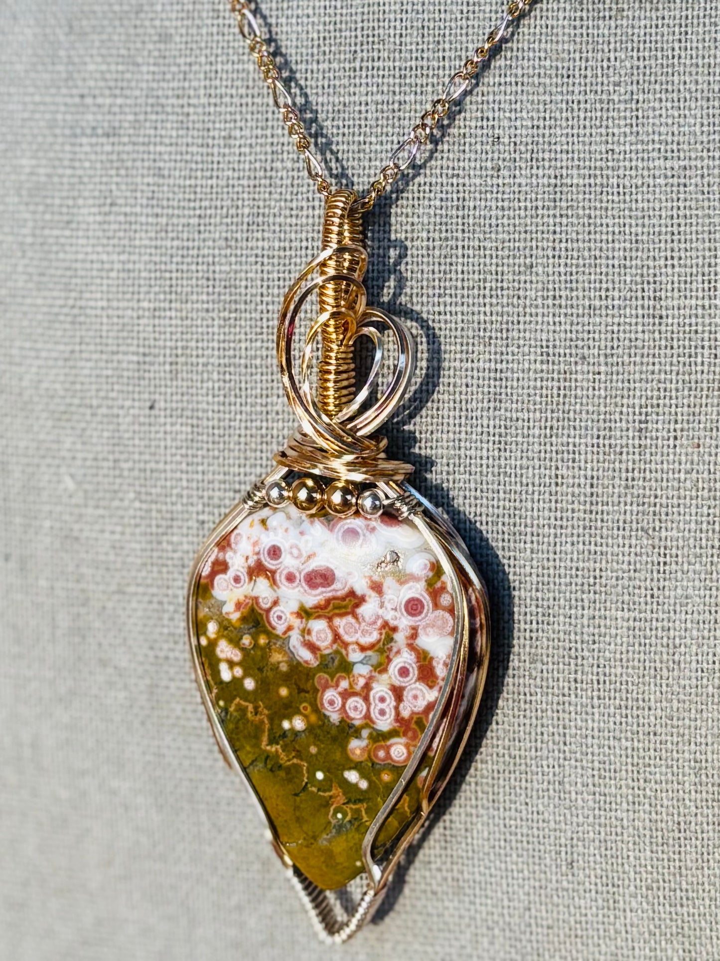 Pink Ocean Jasper