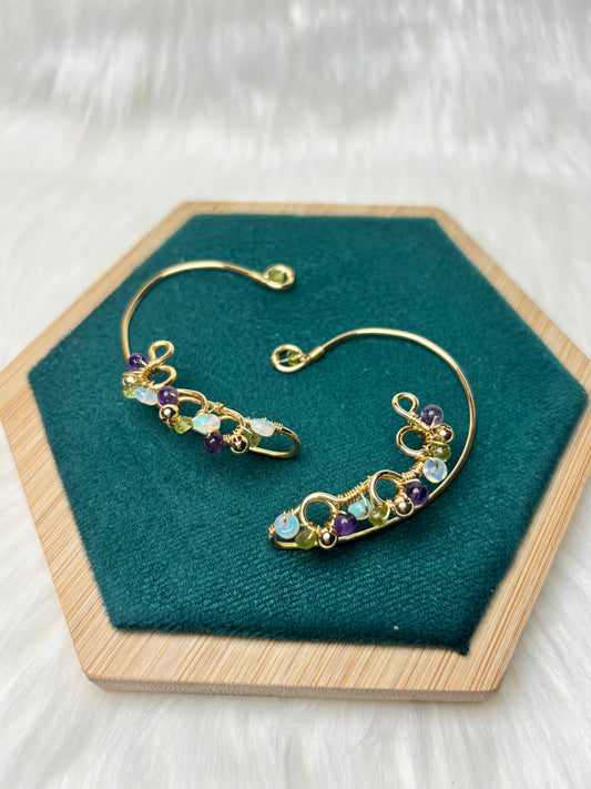 Aurora Bloom Ear Cuffs