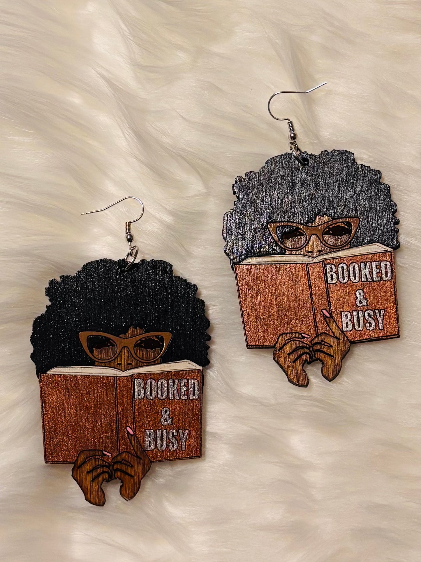 Booked & Busy Earrings