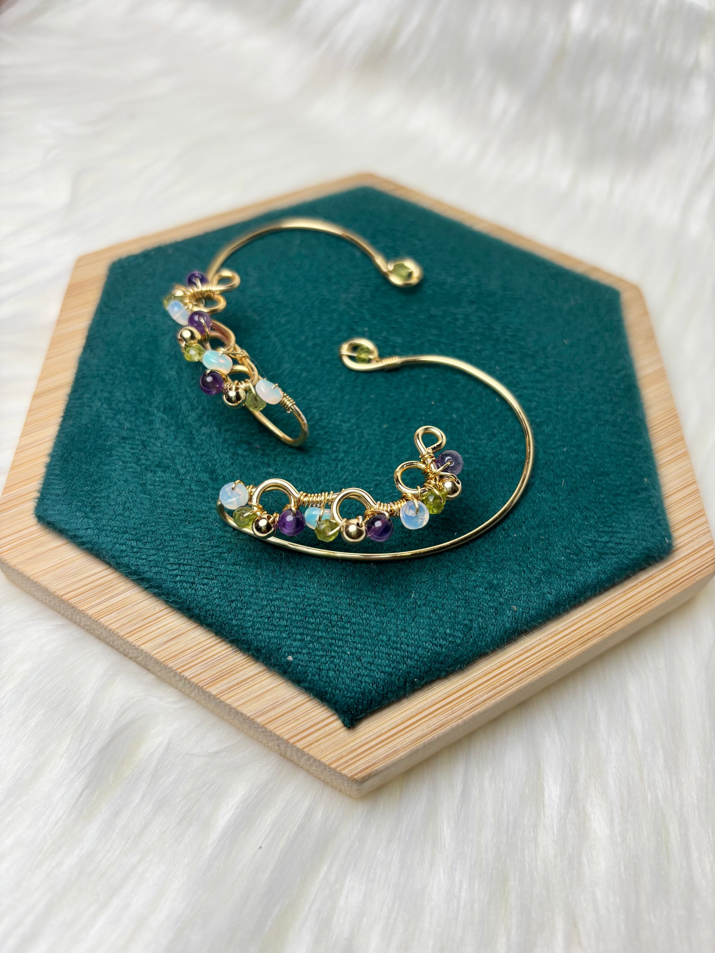 Aurora Bloom Ear Cuffs
