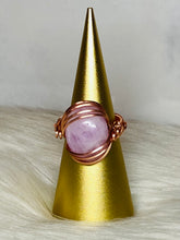 Load image into Gallery viewer, Natural Kunzite Ring (size 8)
