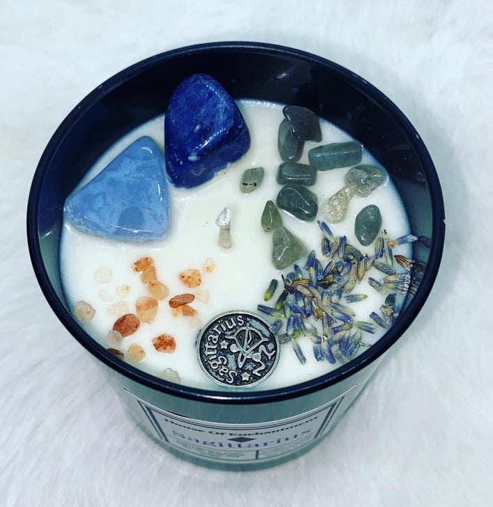 Sagittarius Zodiac Candle