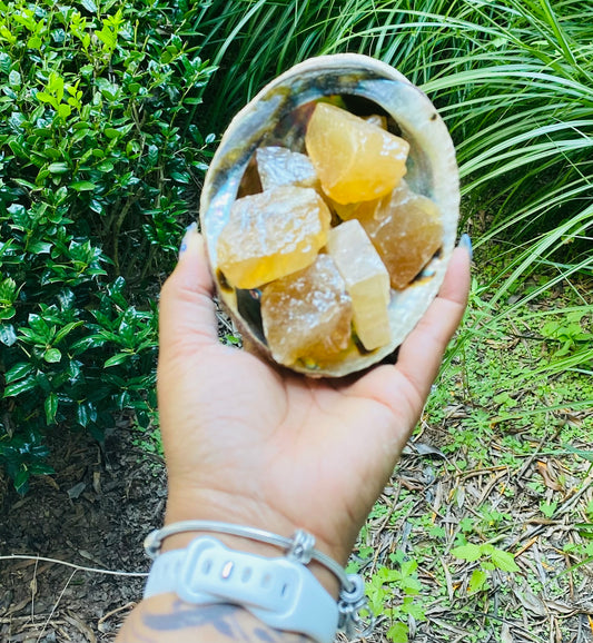 Honey Calcite