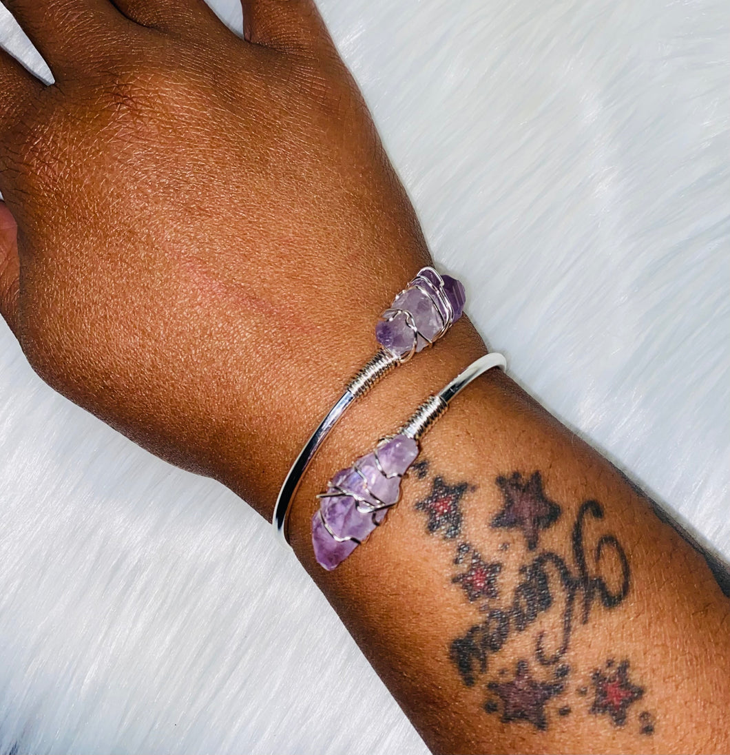 Silver Wrap Around Bracelet