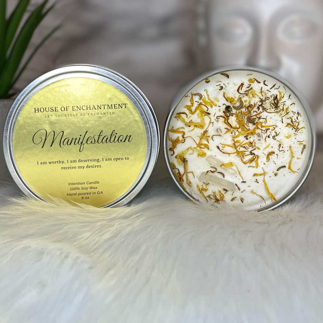 Manifestation Intention Candle