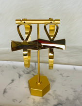 Load image into Gallery viewer, Ankh Hoops

