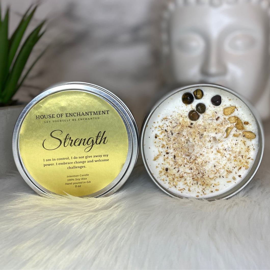 Strength Intention Candle